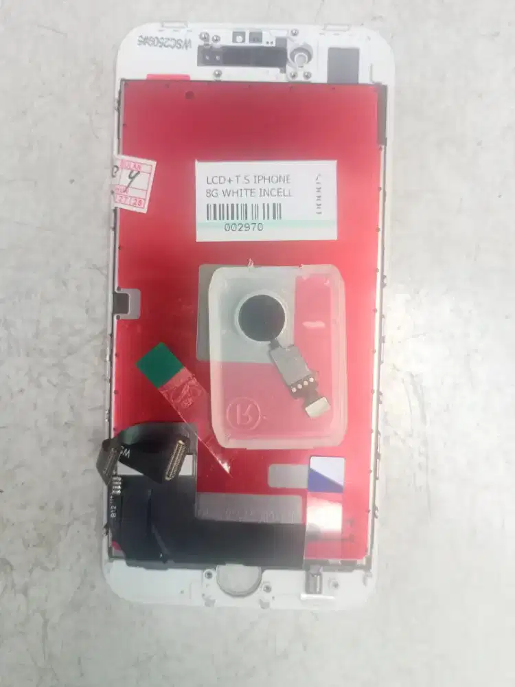 LCD+tombol home iphone 8g baru