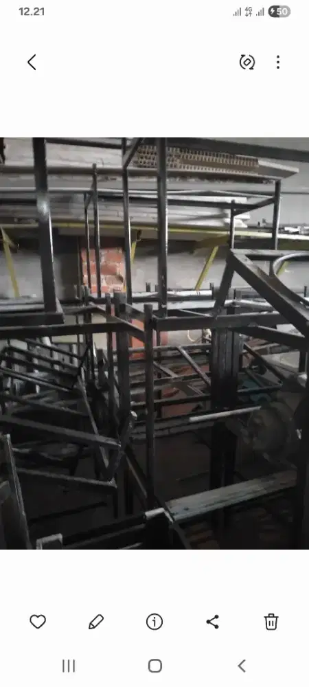 Jual steling , meja dan kursi banyak