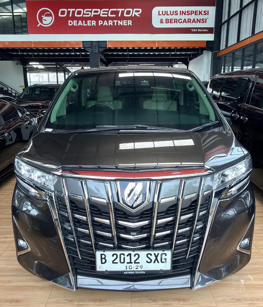 Toyota Alphard G ATPM 2.5L A/T 2019