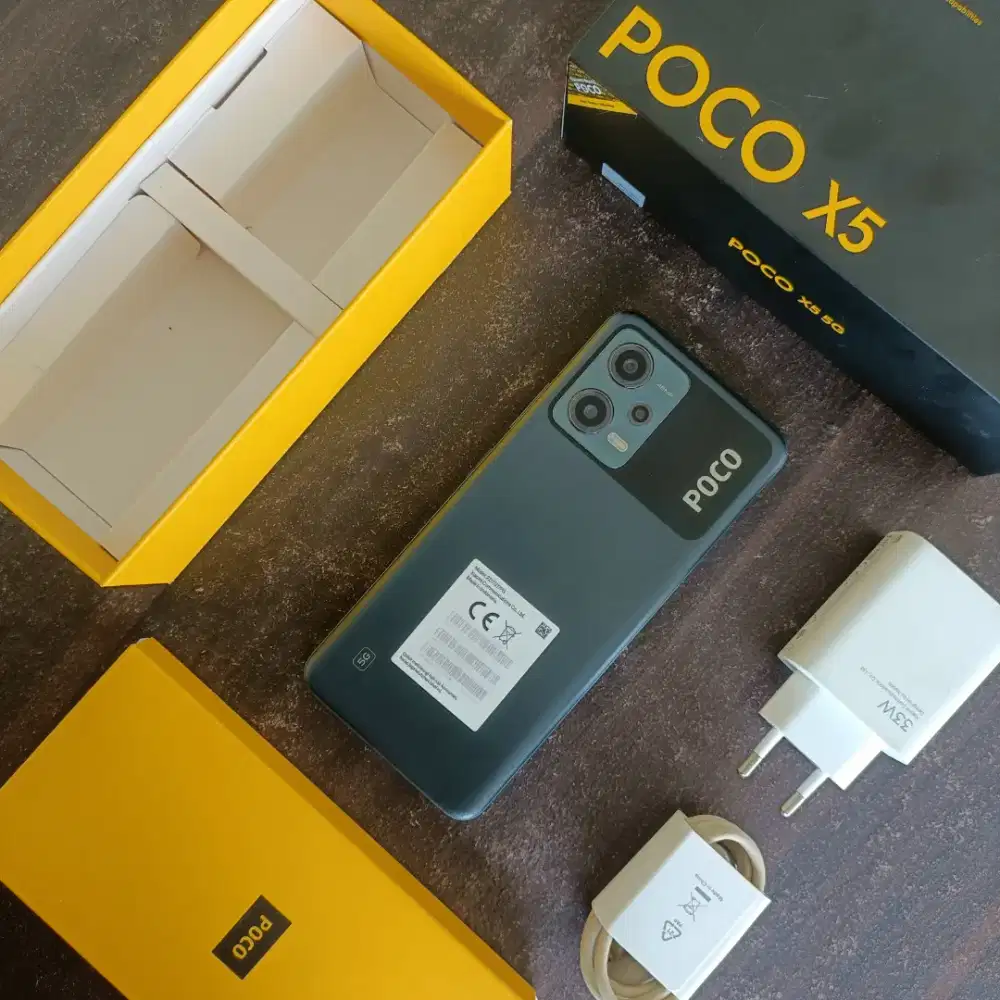 Poco X5 5G (Lengkap Fullset Minus Pemakaian Saja)
