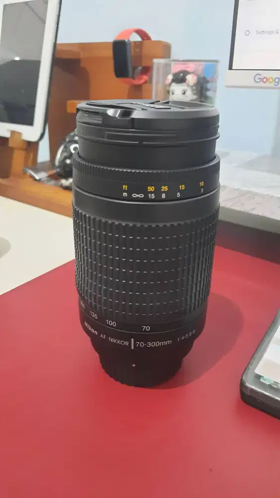 [Preloved] LENSA NIKON NIKKOR TELE 70-300  AF 70-300mm f/4-5.6G