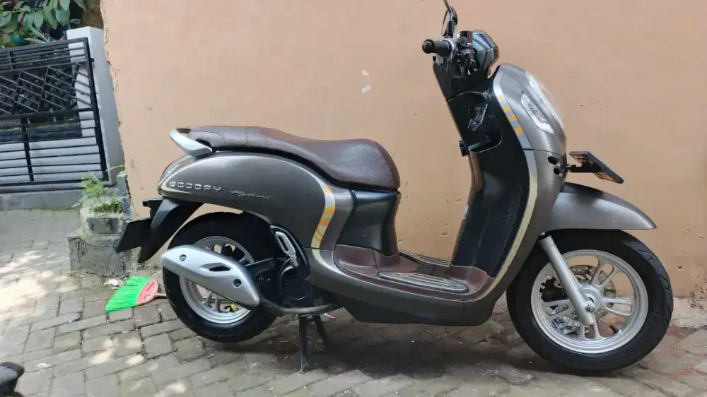 Scoopy 2021 keyless istimewa mulpis