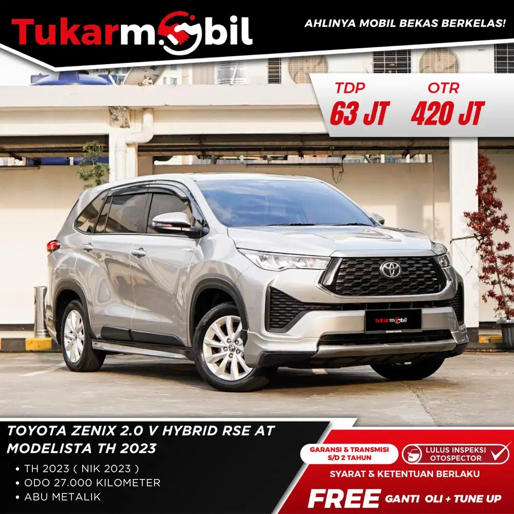 Toyota Innova Zenix V Hybrid RSE Modelista At 2023