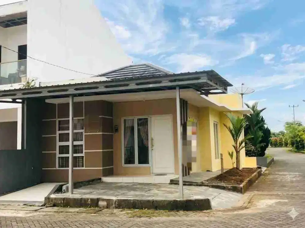 Rumah Hook Tengah Kota Graha Timur Strategis Dekat Pusat Bisnis