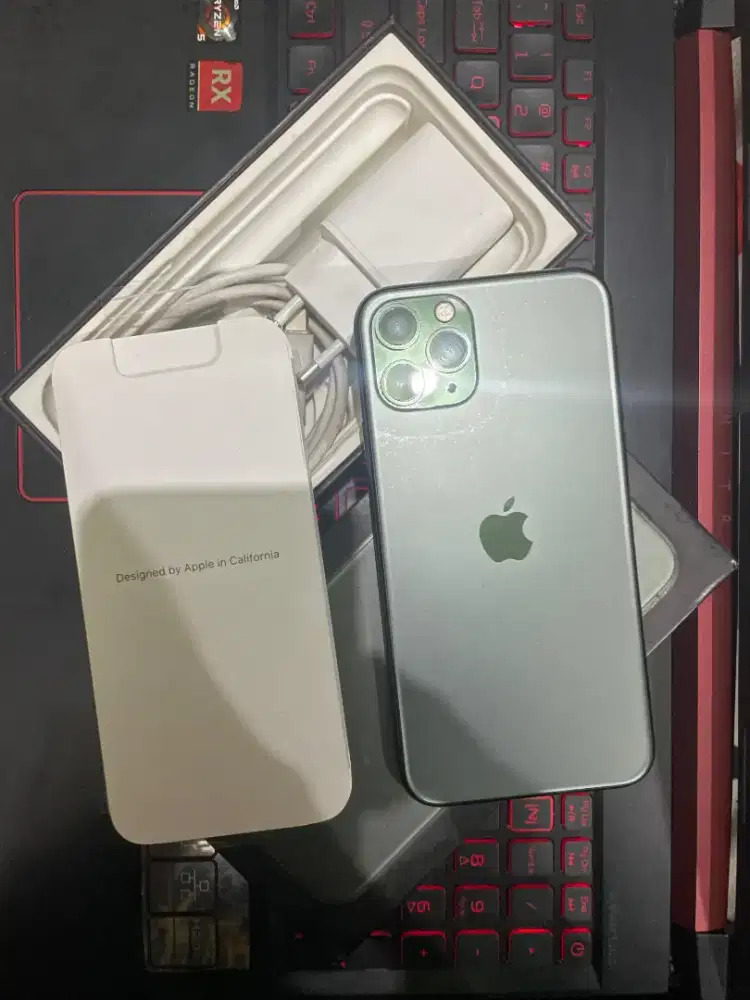 iPhone 11 Pro 256GB iBox Fullset Murah Mulus