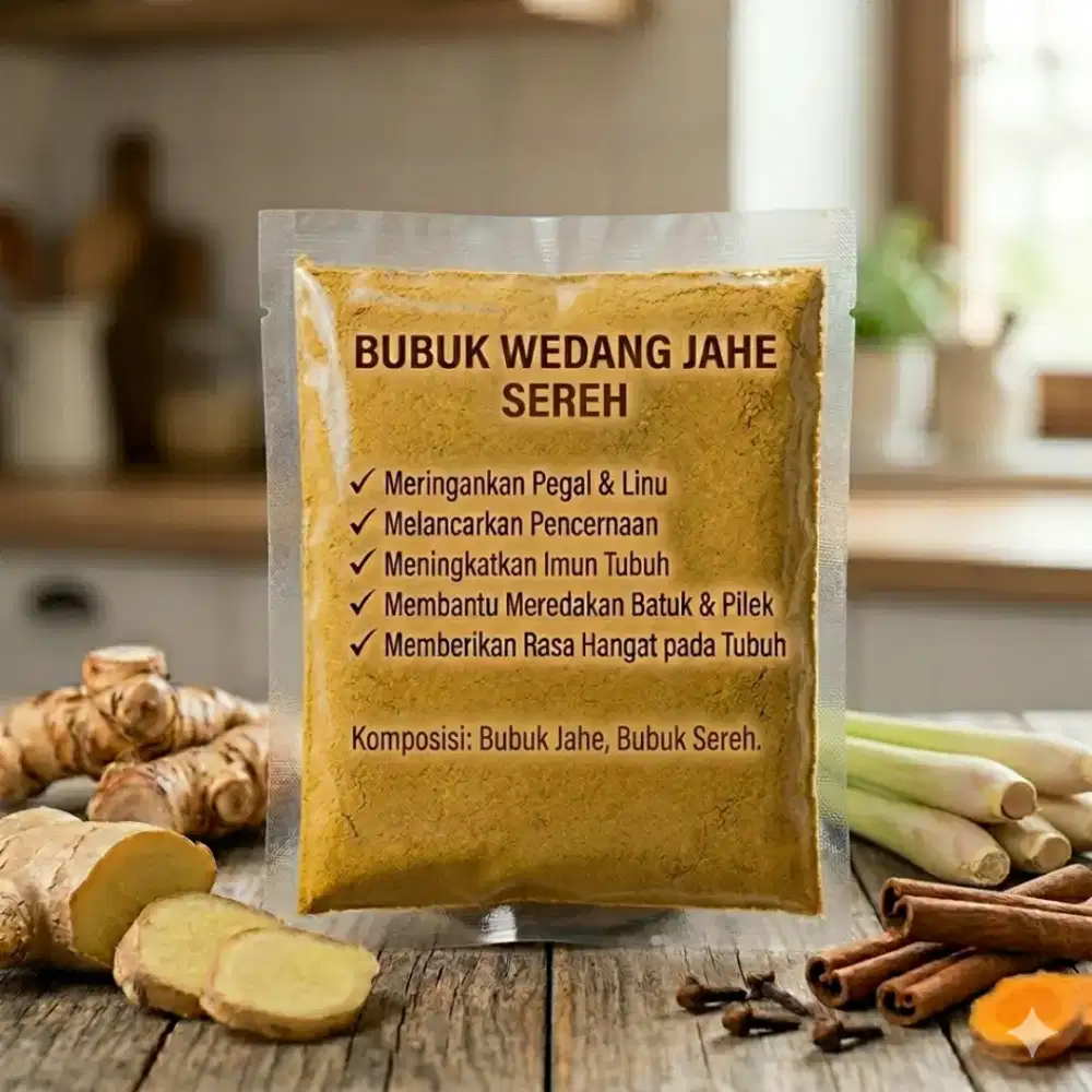 Wedang jahe sereh 50 gram