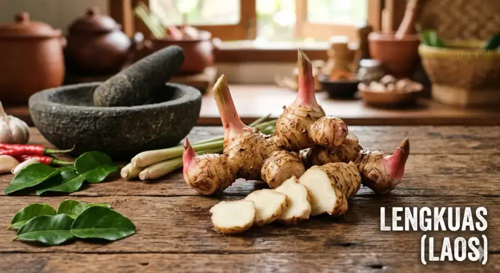 Lengkuas segar 1 kg sudah bersih