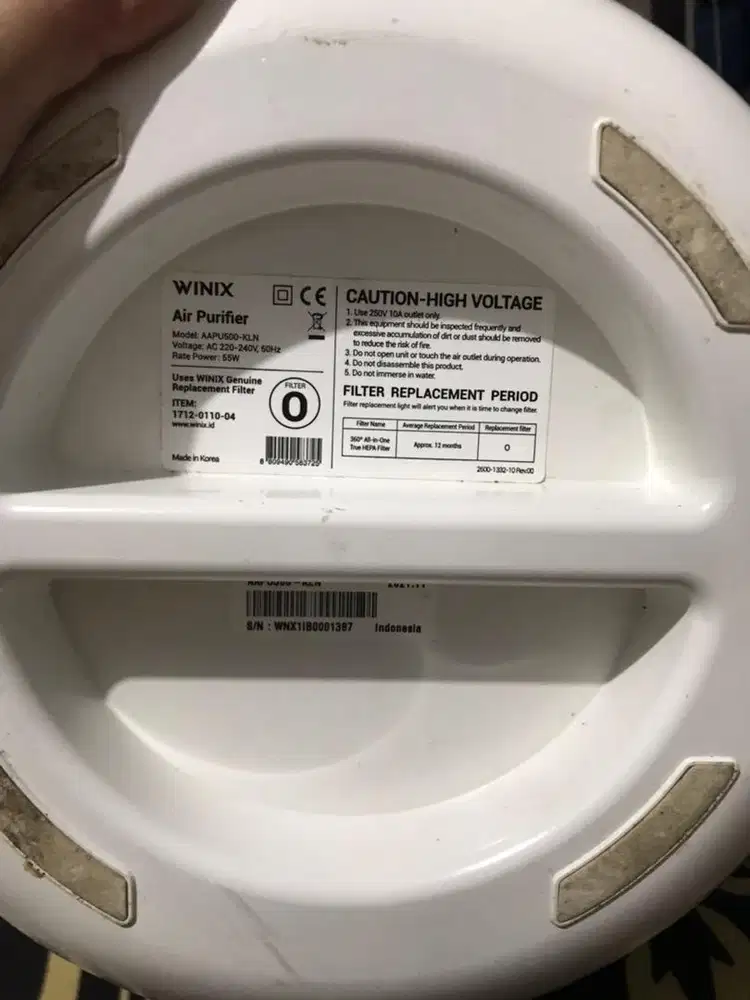 Winix Air purifier