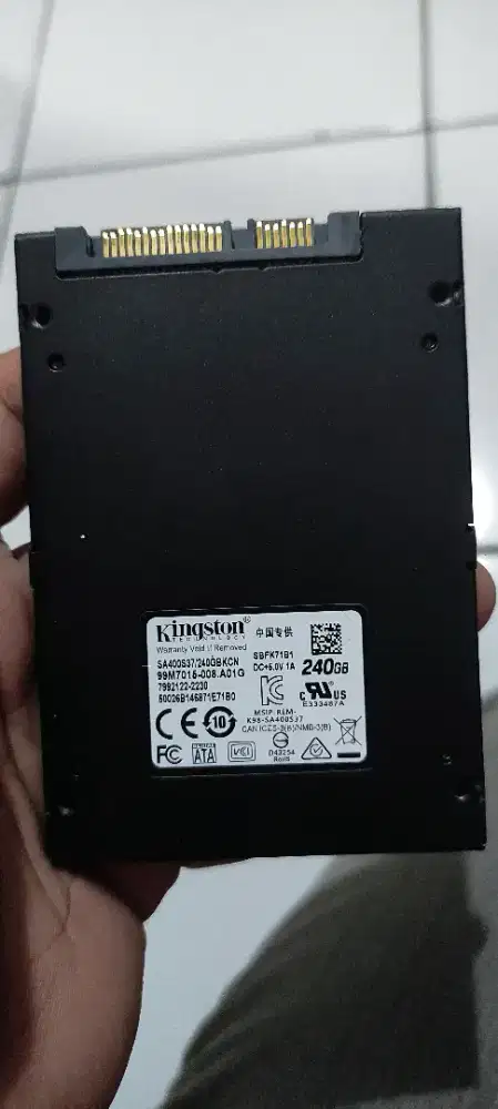 SSD Kingston 240 GB Sentinel 100/100 Segel