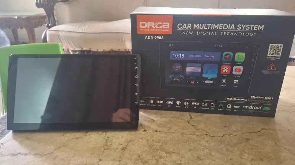 Head unit Android ORCA ADR-9988 Standard Edition 9 inch 2/32Gb
