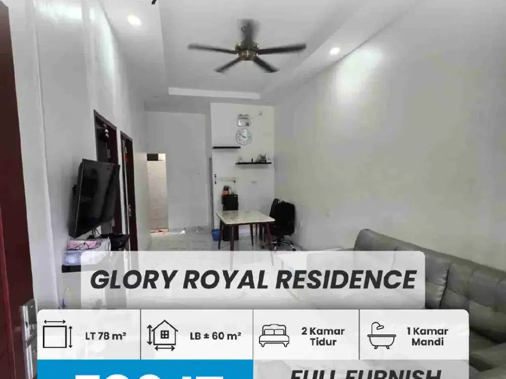 DIJUAL RUMAH CANTIK GLORY ROYAL, TIBAN, BATAM