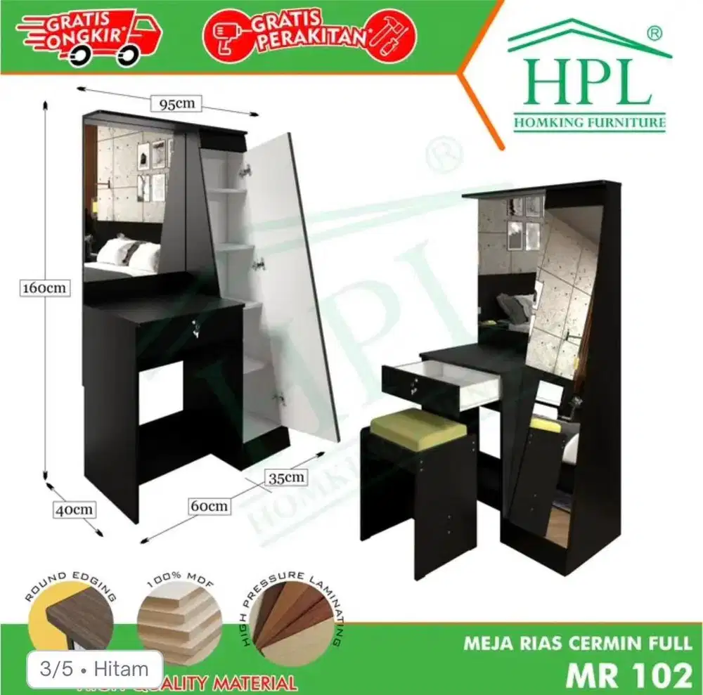 Meja Rias Besar