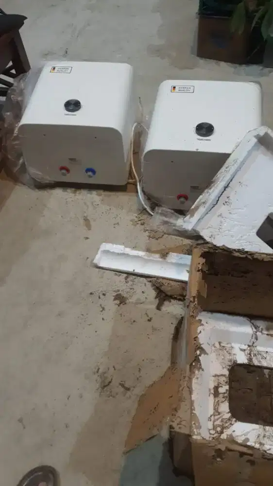 Water heater masih baru