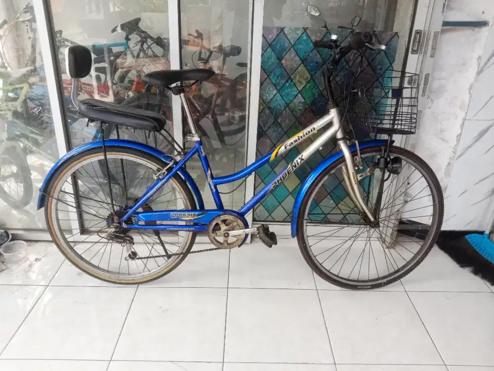 Sepeda mini keranjang dewasa Phoenix fashion