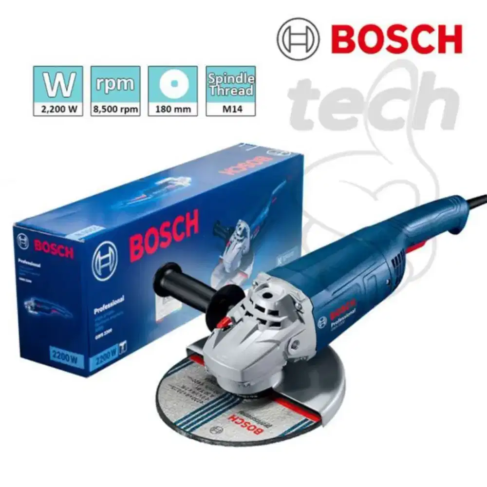 Mesin gerinda tangan bosch gws2200
