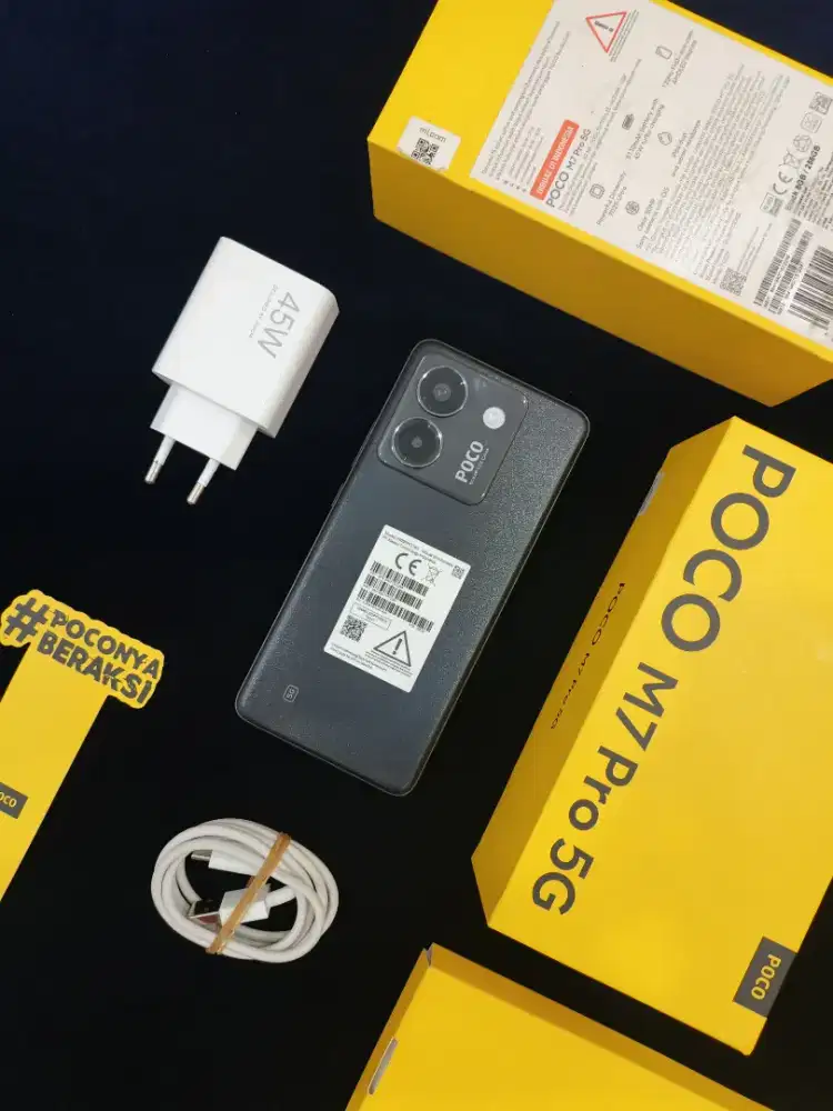 Poco M7 Pro 5G Ram 8/256 Fulset Normal