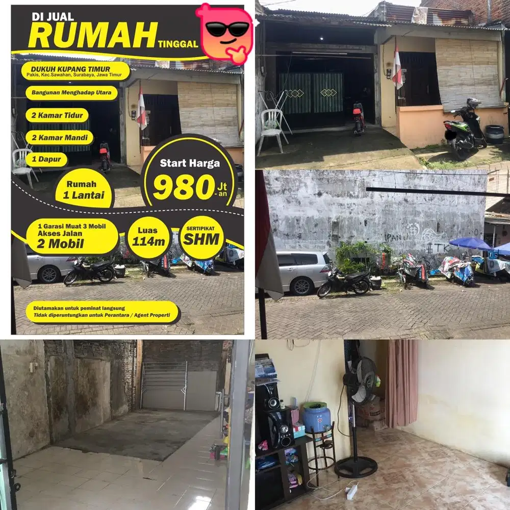 Dijual Rumah Butuh Uang, Akses Mobil