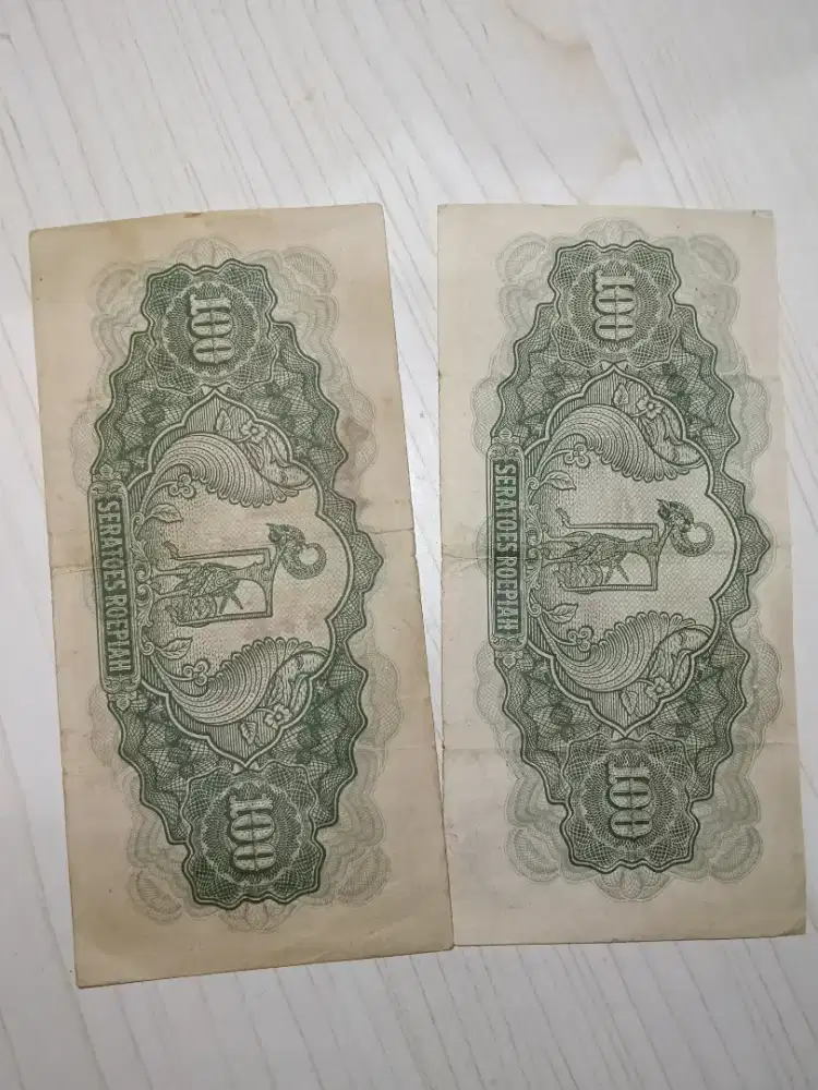 Uang Dari Nippon Rupiah bergambar Garuda Wisnu kencana langka