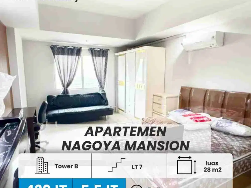 DIJUAL DAN DISEWAKAN APARTEMEN NAGOYA MANSION, BATAM