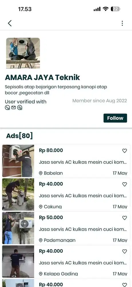 AMARA JAYA TEKNIK PENIPU! JANGAN DI PAKAI