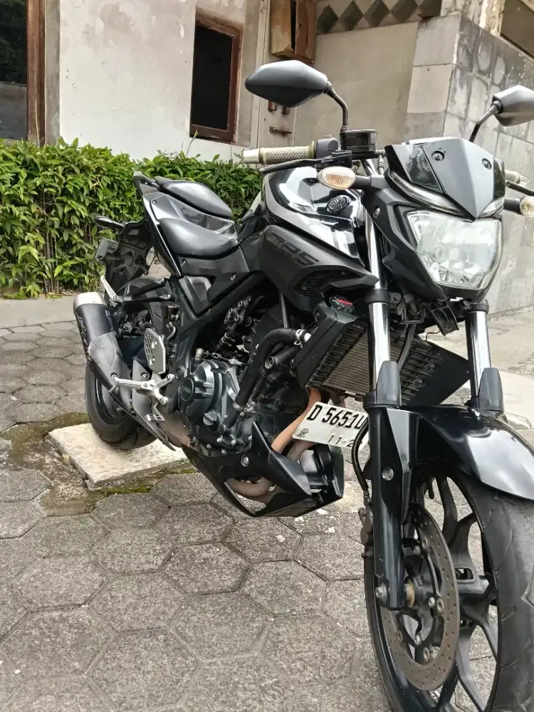 Yamaha MT25 tahun 2018 lengkap isi