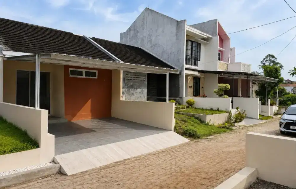 DIJUAL RUMAH MINIMALIS MODERN – BARU SELESAI RENOVASI – CILODONG DEPOK