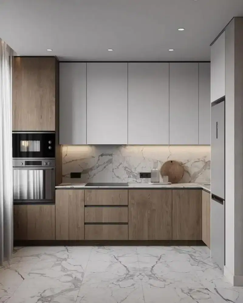 KITCHEN SET MINIMALIS WARDROBE BEDROOM SET BEDROP TV