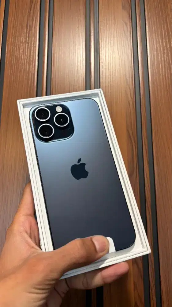iPhone 15 promax blue titanium 512gb iBox