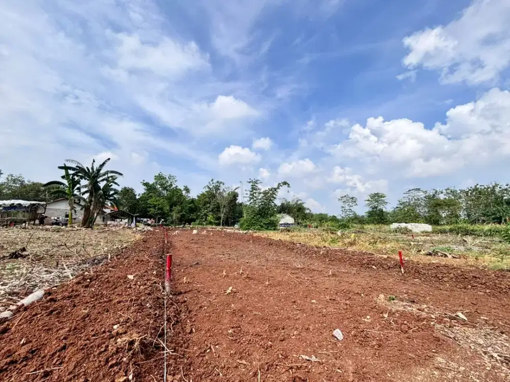 Tanah Kavling SHM 10 Menit ke Stasiun Jatake, Hanya 1 Jt-an