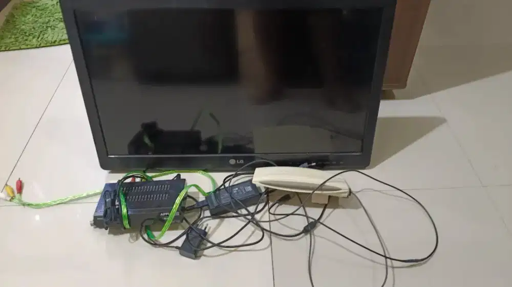 Jual TV 24 inch merk LG dapet STB antena digital