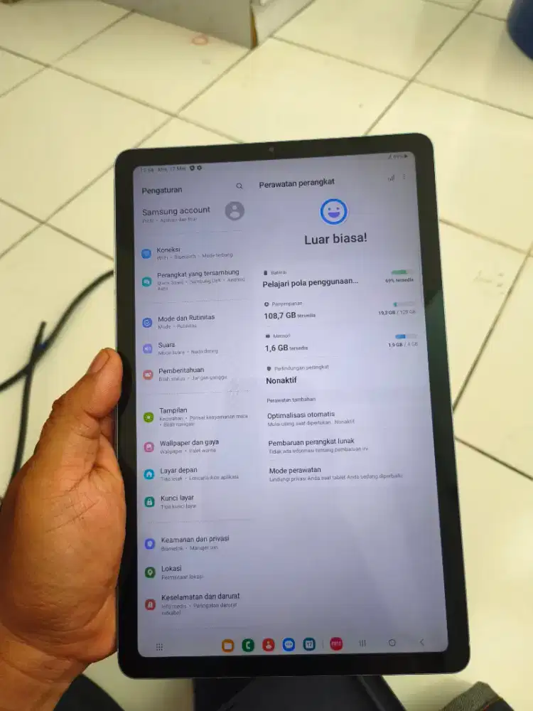 Tab s6 lite 4/128gb unit only