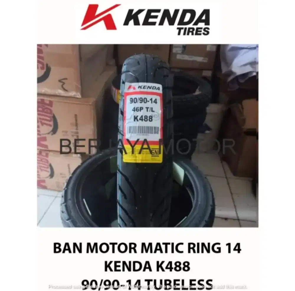 Di jual Ban Motor Merek Kenda Tubeless