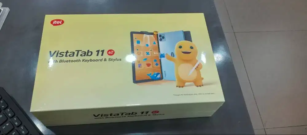 Itel VistaTab 11 4G LTE 4/128 GB - NEW SEGEL Garansi Resmi + Stylus