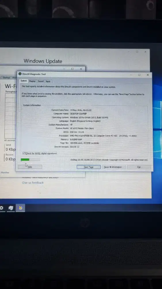Laptop HP elitebook 745 G3