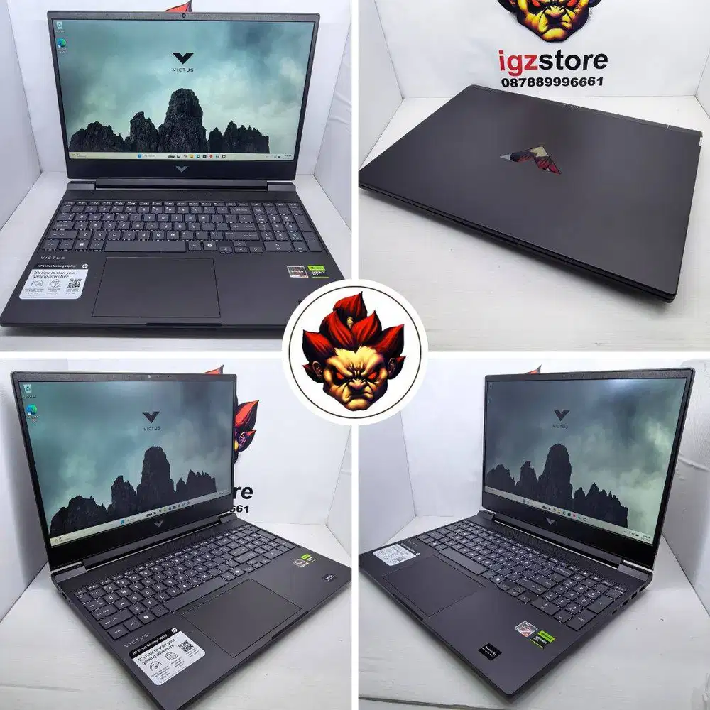 MULUS SIAP COD : HP Victus 15 Ryzen 7 7445HS  16/512 RTX4050 NO MINUS