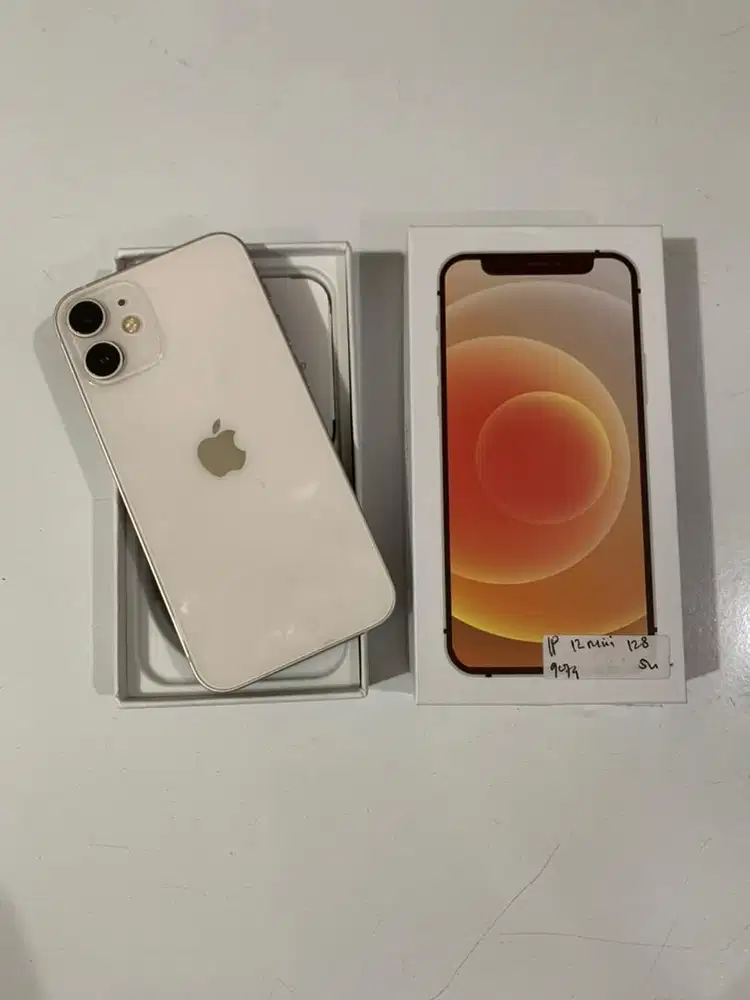Iphone 12 mini 128gb fullset mulus