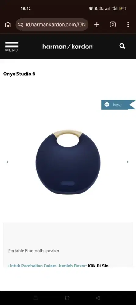 Speaker aktif Onxy 6