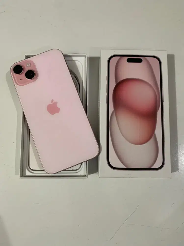 Iphone 15 plus 128gb fullset mulus no minus