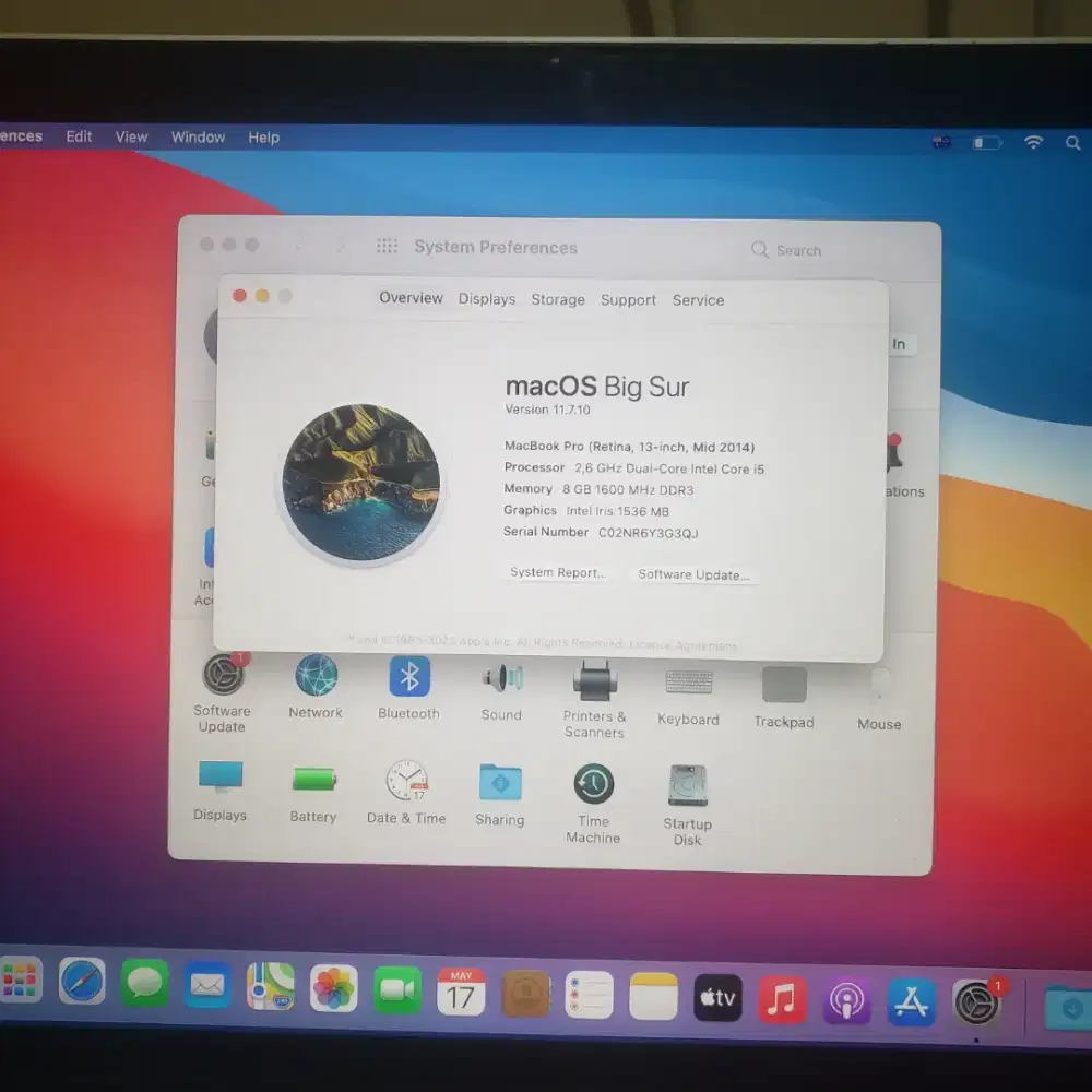 Jual murah! Macbook Pro 2014 13