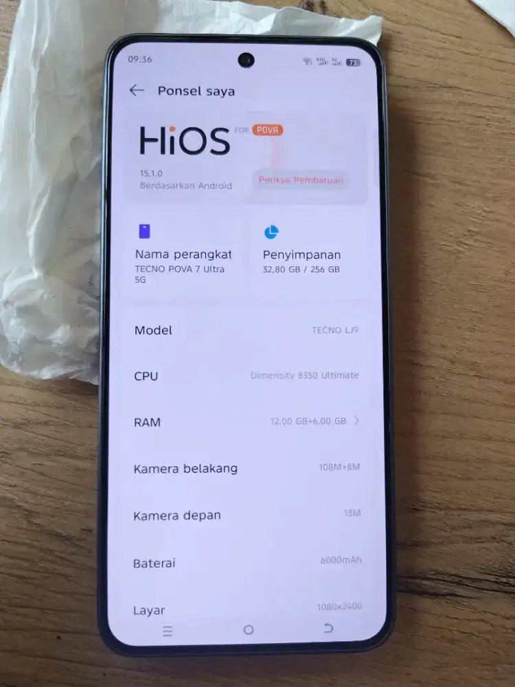 Tecno Pova 7 Ultra 5G