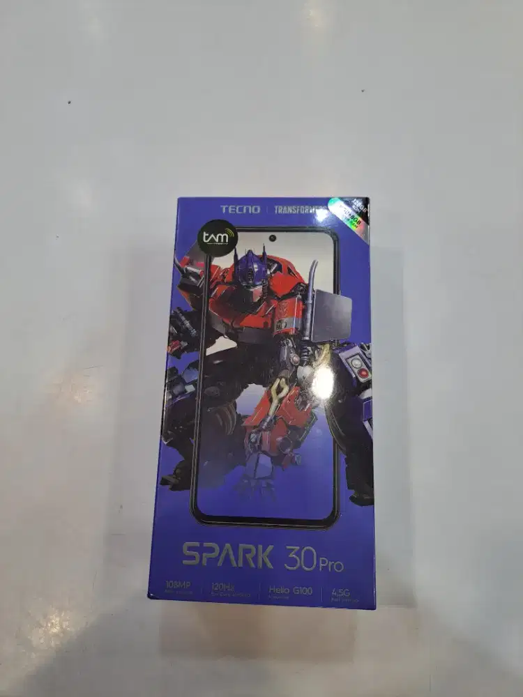Tecno spark 30 pro 8/128 baru garansi resmi