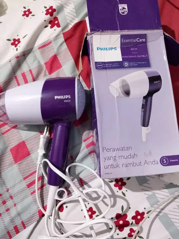 HAIRDRYER UNGU LIKE NEW