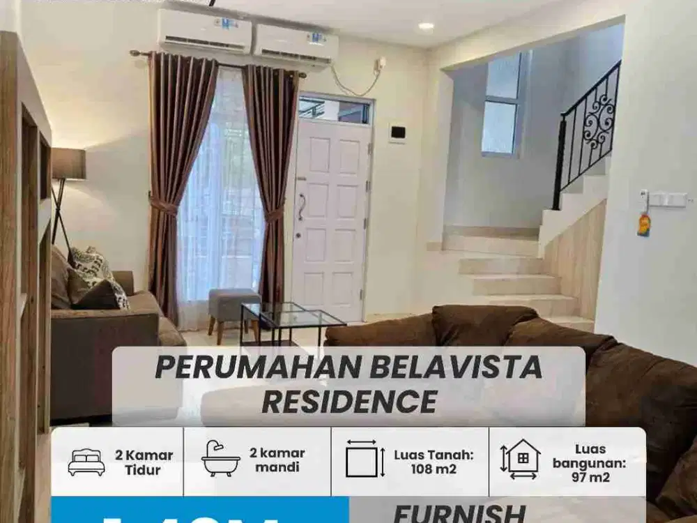 DIJUAL RUMAH MEWAH BELLAVISTA RESIDENCE, BATAM