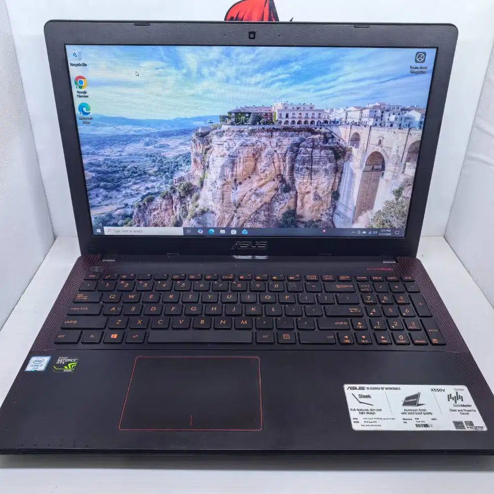 MULUS SIAP COD : Asus Gaming X550V i7 gen 6 8/256 Nvidia NO MINUS SIAP