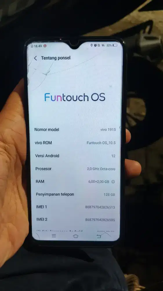 Vivo y19 6/128GB