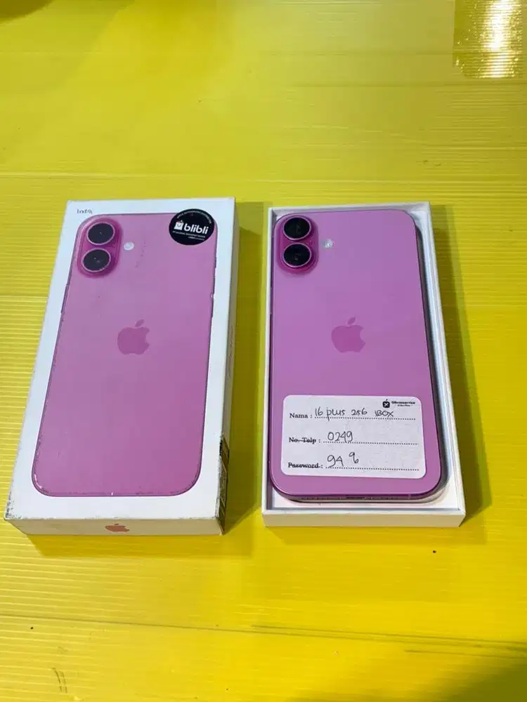 IPHONE 16 PLUS 256GB EX IBOX