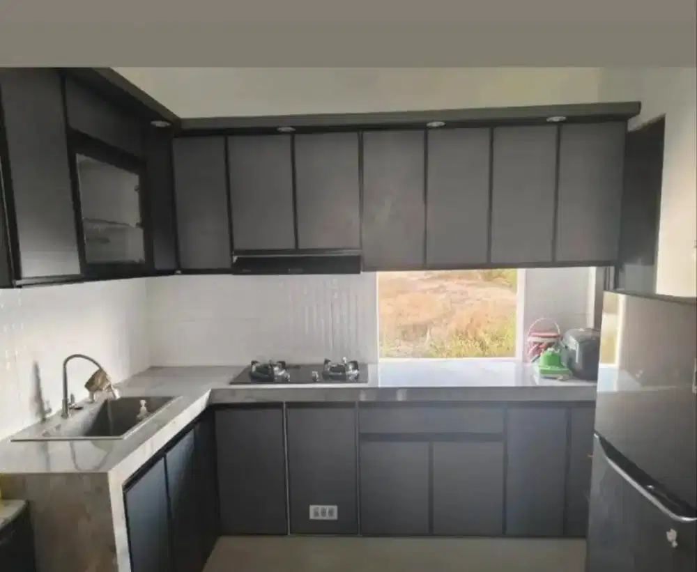 Kitchen set double layer