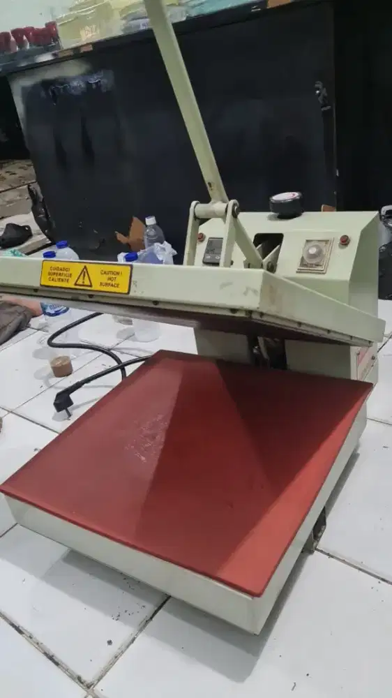 Mesin press kaos jersey tas dll