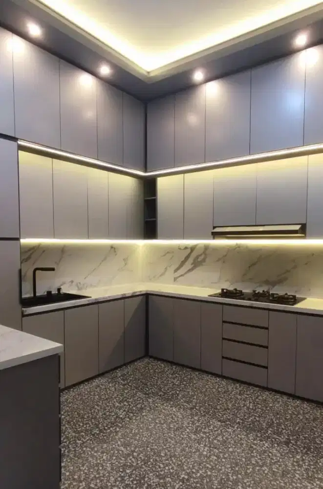 Kitchen set double layer