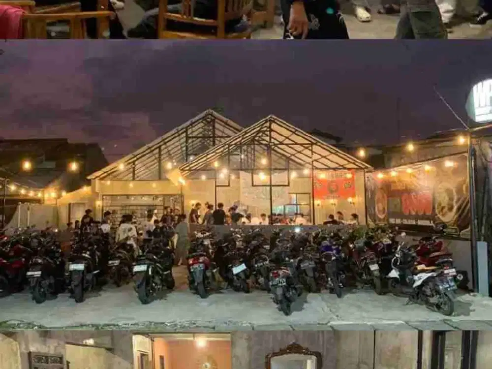 Dijual Cafe & Kantor Siap Usaha di Cibubur Dekat Jambore dan Cibubur Junction | Bangunan Industrial Like New